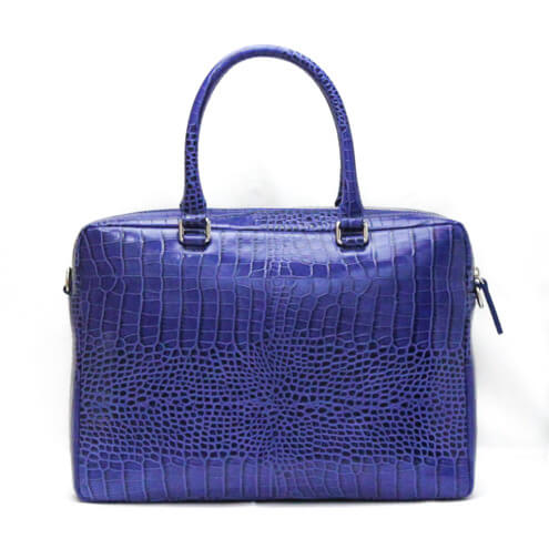 GAGA MILANO ガガミラノスーパーコピーバッグGA-BRP CROCO BLUE 13558478